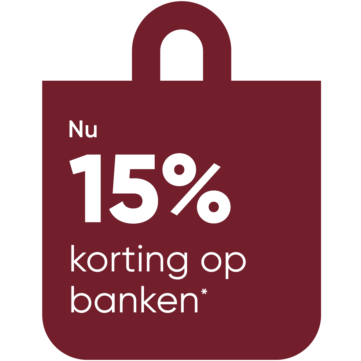 Korting voor 3-Zitsbank T-507